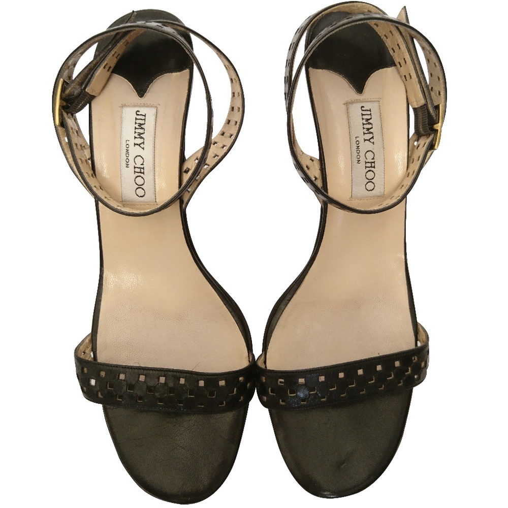 Must go! Jimmy Choo Black Sexy Sandals